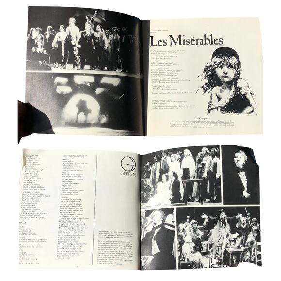 Les Miserables 2x CD 1987 CMI (Original Broadway Cast Recording) - Picture 12 of 12